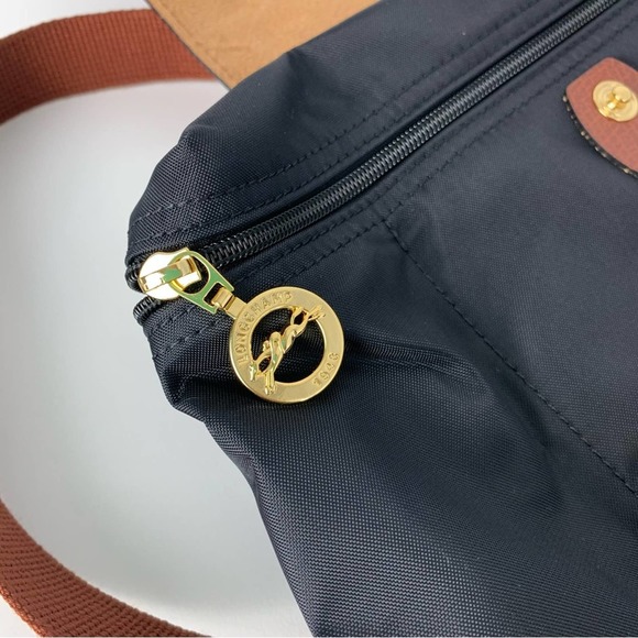 Longchamp Black and Brown Backpack - Picture 9 of 11